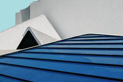 Textured urban roofs