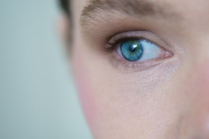 Close-up portrait of a woman