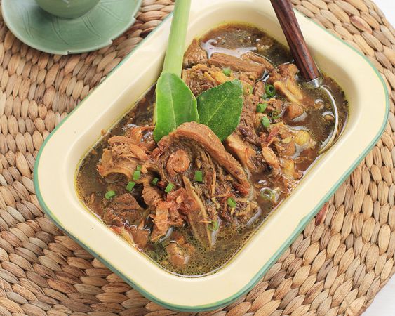 Sup Konro Buntut, Typical Makassar, Indonesian Beef Rib Soup