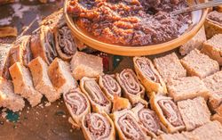 Various and delicious Slovenian desserts