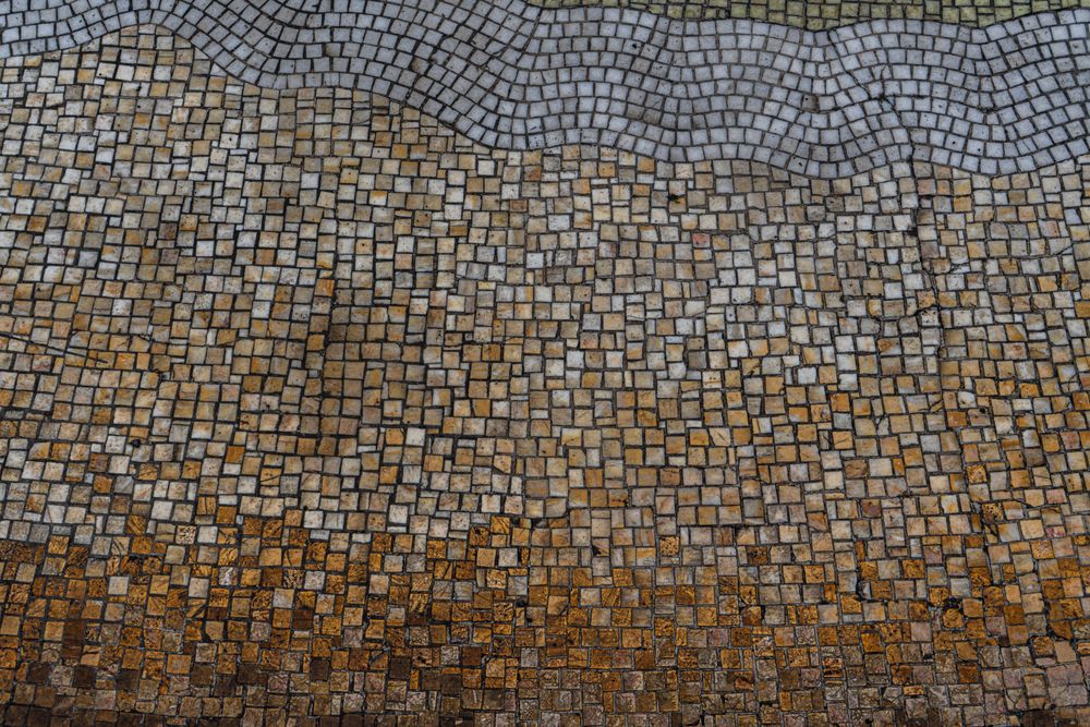 Mosaic on the Piazza square in Batumi