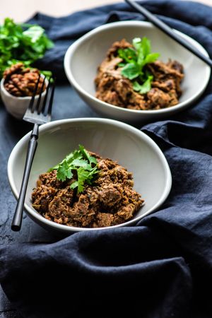 Red Kidney Beans in Georgian Lobio dish