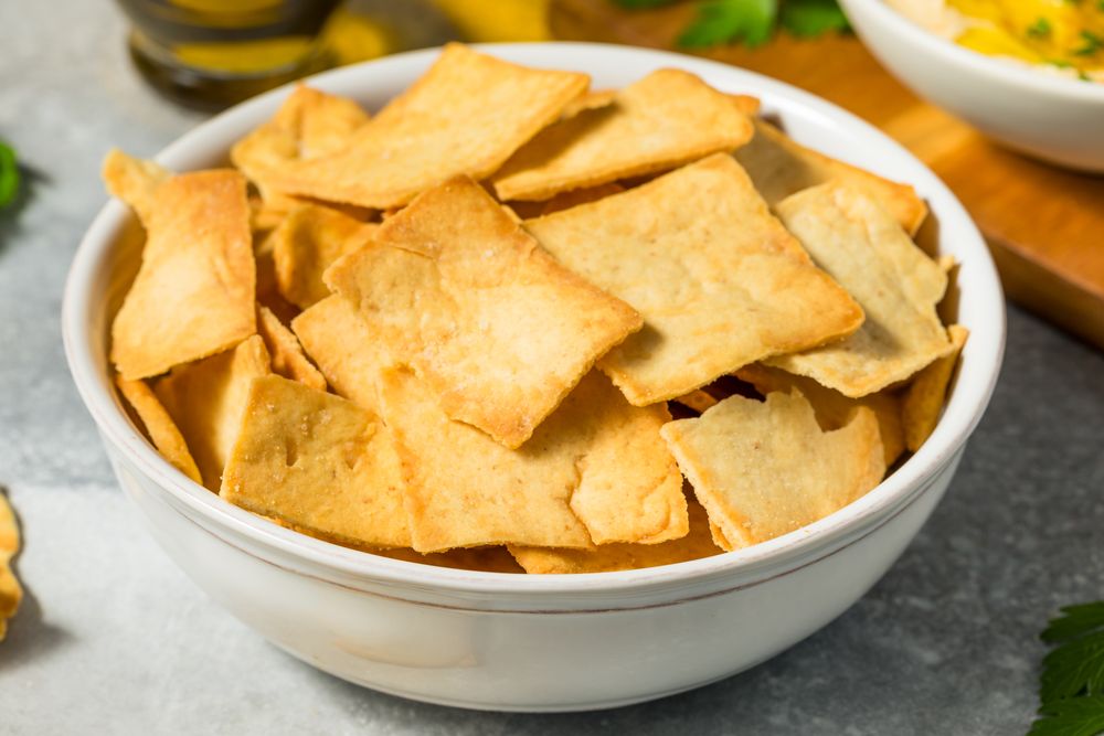 Homemade Crispy Pita Chips