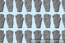 Gray gloves beqONb