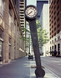 One of more than 50 street clocks in Seattle, Washington 5ng6D4