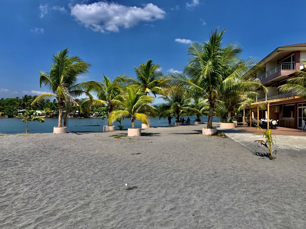 Beach view shore sands