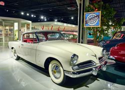 Cream vehicle, displayed at the Studebaker Museum in South Bend, Indiana