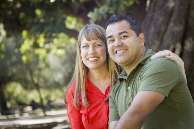 Couple Portrait at the Park