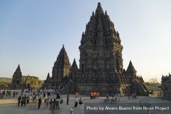 Prambanan and its ancient Hindu temples, declared a world heritage site by UNESCO 5lXle5