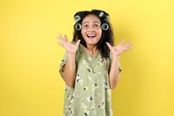 Asian Woman Surprised