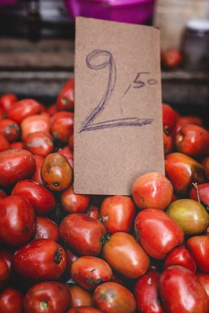 street market of assortment of fresh fruits and vegetables