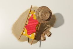 Swimsuit and other accessories for a summer trip to the sea.