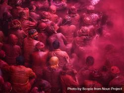 People celebration Holi in India 5r7Qn4