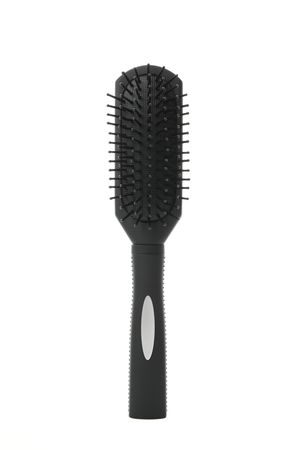 hair brush isolated on blank background