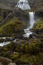 Dynjandi Waterfall Iceland