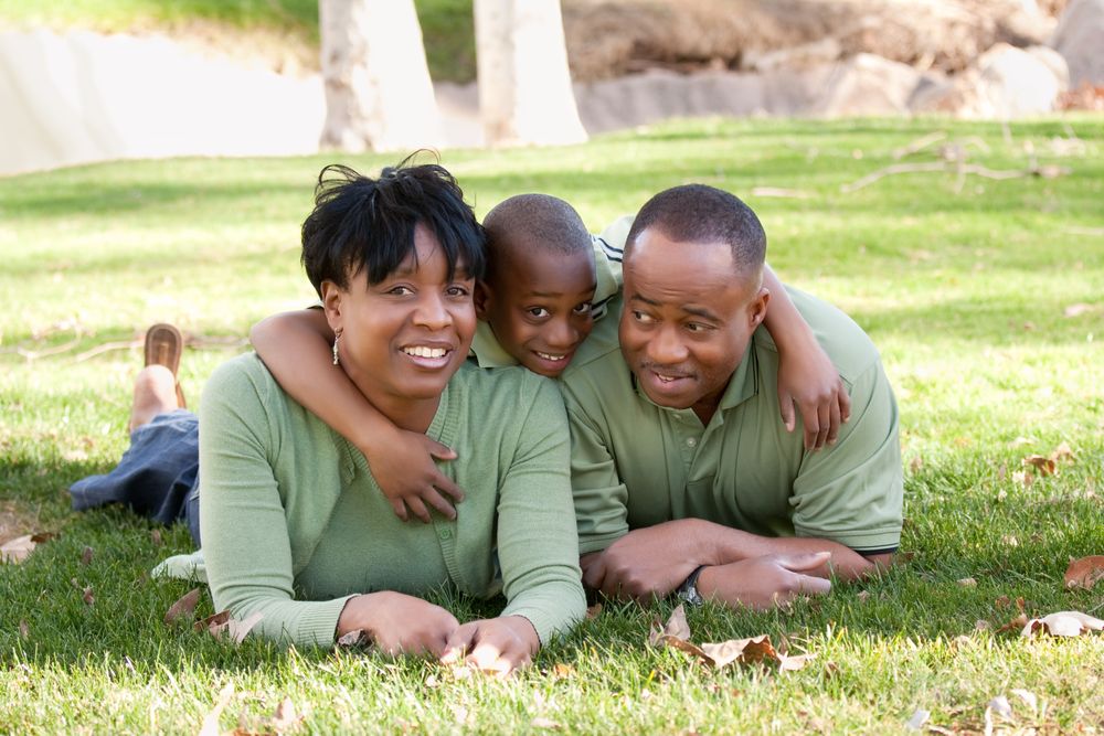 Family in the Park