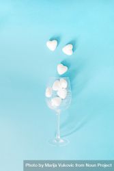 Hearts in a wine glass beayAb