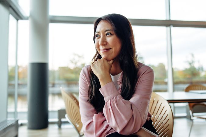 Portrait of professional Asian woman