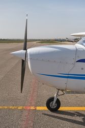 Parked Light Aircraft