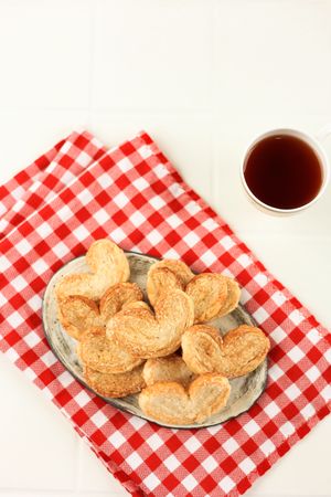 Palmier, French pastry