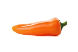 Fresh tasty pepper isolated on blank background