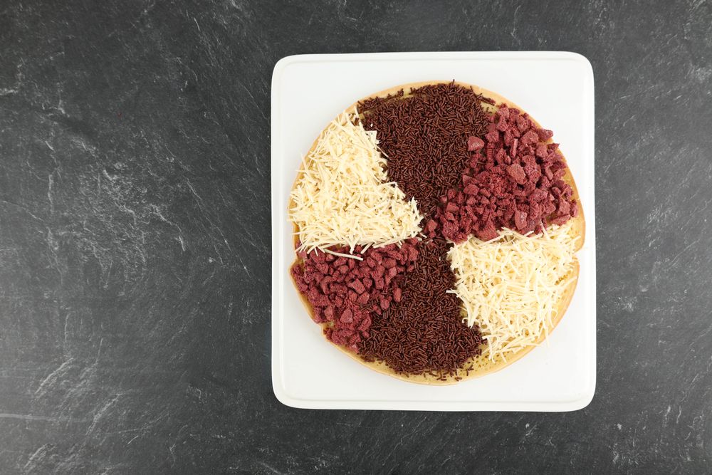 Martabak Manis, ASian Honeycomb Pancake with Various Topping