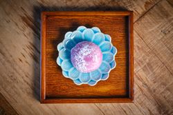 Delicious Japanese dessert mochis rice cakes with rounded shape and chewy texture