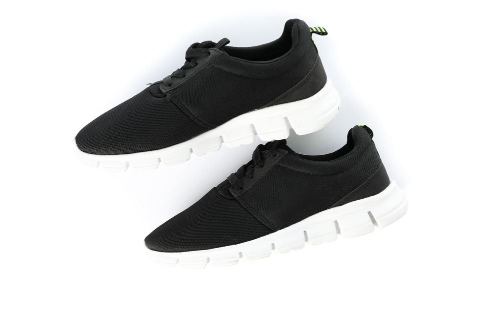 sneakers for fitness isolated on plain background