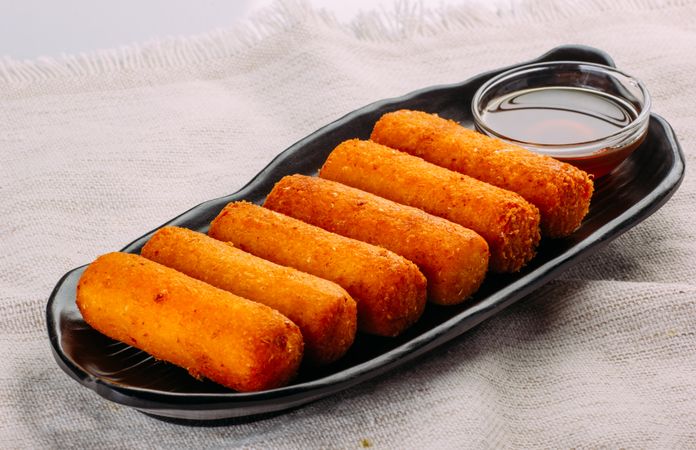 Venezuelan typical food, cheese stick, tequeños