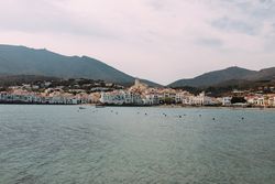 View of town from the qater