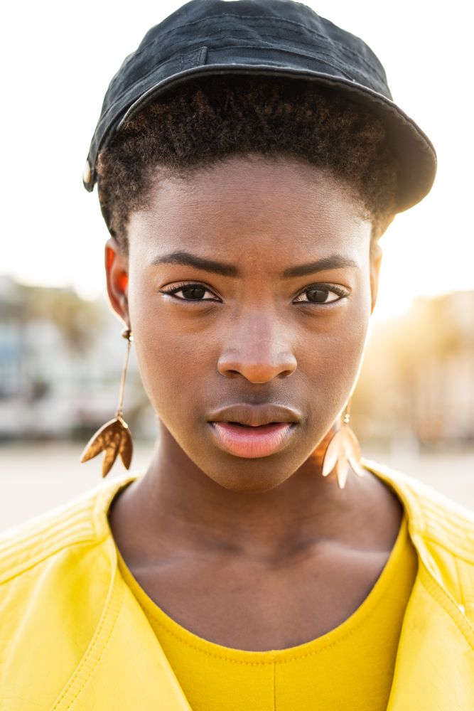 Portrait of a Black woman