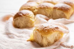 Bread buns close-up