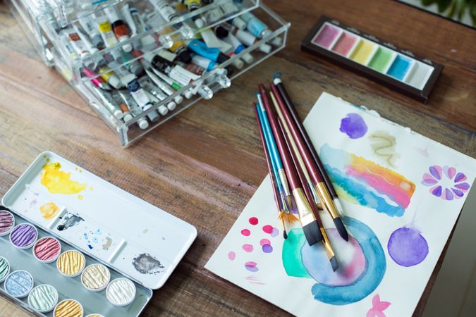 Watercolor painting