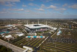 Aerial View Of Hard Rock Stadium In Miami Gardens - Free Photo (p5rx2b 