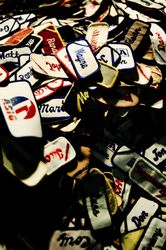 Vintage name patches