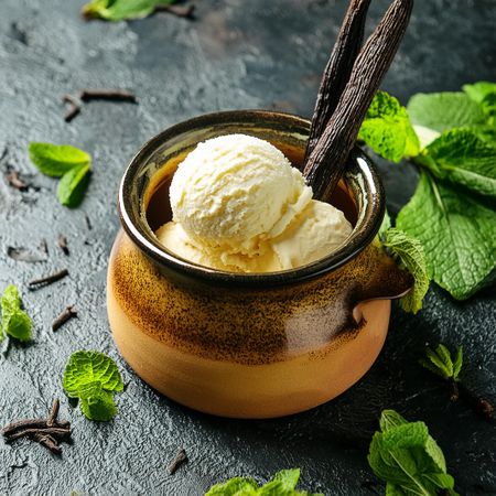 Vanilla ice cream