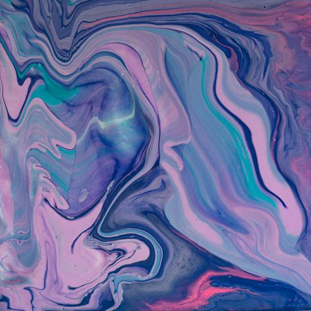 Blue, green and pink marble texture
