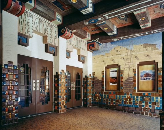 KiMo Theatre interior, Albuquerque, New Mexico