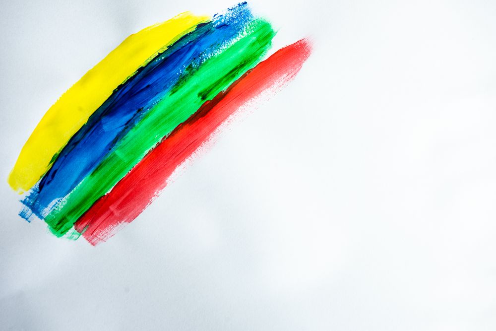 Abstract watercolor paint