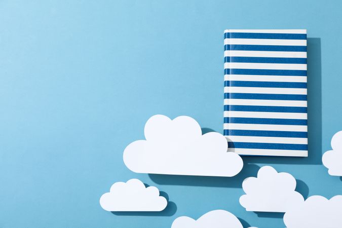 Book for baby, concept of literature for children and baby