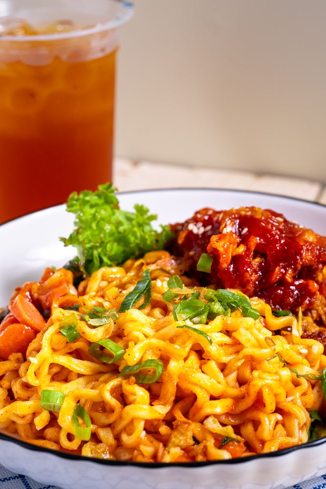 samyang, korean food