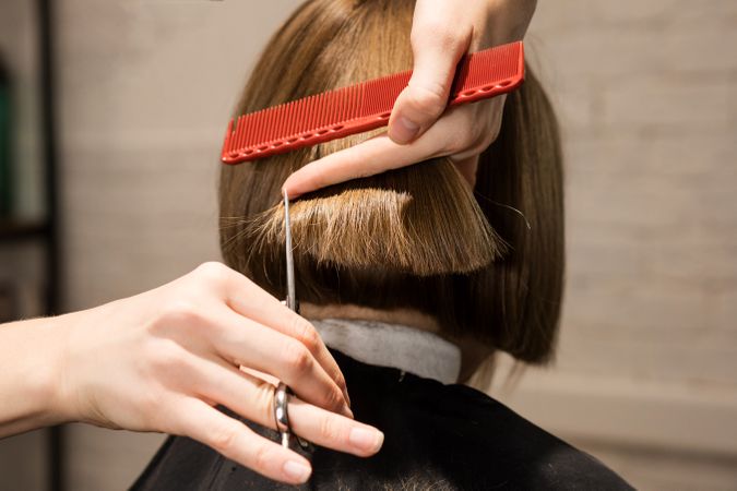 Fashion Child Model Bob Short Haircut