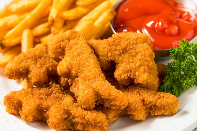 Healthy Kids Dinosaur Chicken Nuggets