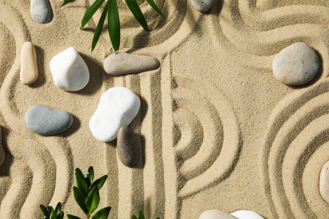 Composition for Zen, Relaxation, Harmony and Balance concept