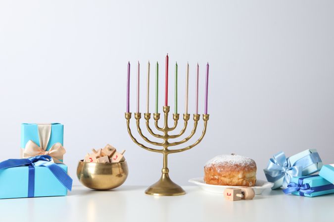 Concept of Jewish holiday, compositions for Hanukkah