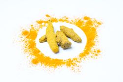 Fragrant seasoning - turmeric, one of the main ingredients in Indian curry
