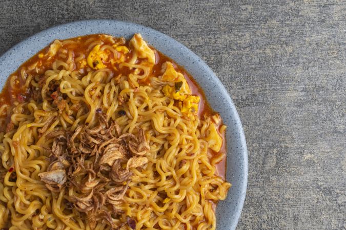 fried instant noodle