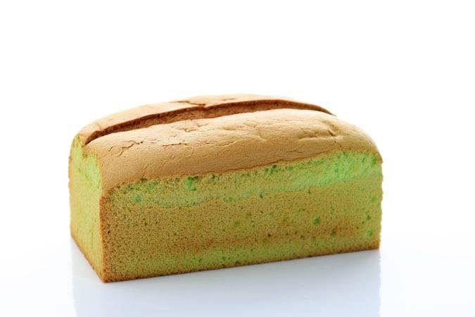 Pandan Loaf Chiffon Cake