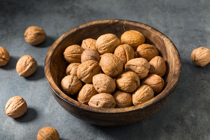 Organic Raw Walnuts in the Shell