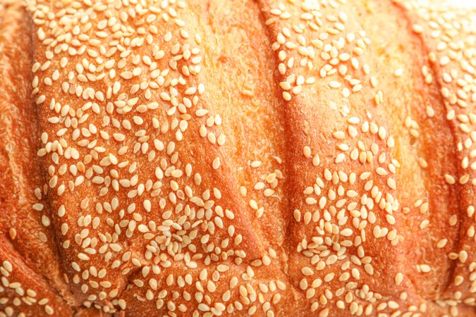 Wheat bread as background, closeup. Bakery products